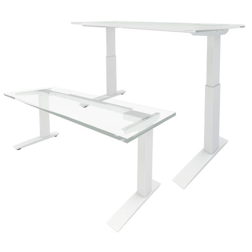 electric adjustable height table bases from USA based office furniture supplier