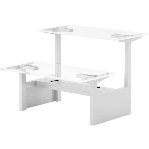 electric adjustable height desk base benching unit from US based supplier