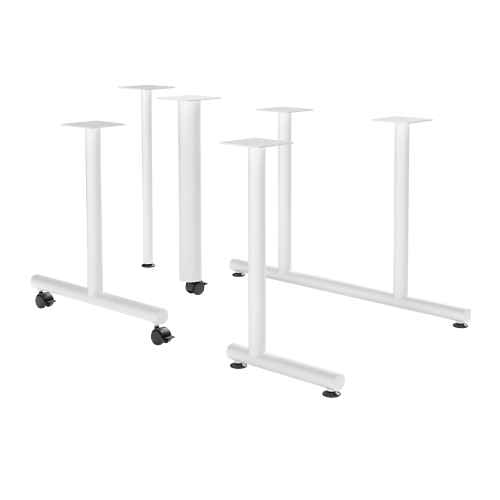 rollover_Table-Legs-Combo electric adjustable height desk base benching unit from US based supplier